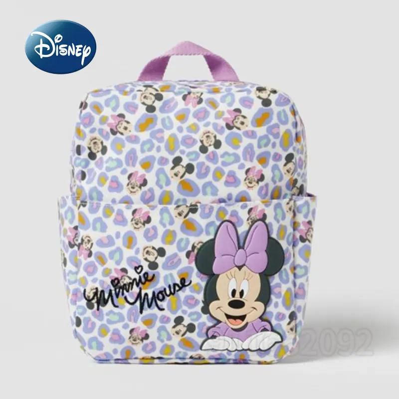 Top Trends: Disney Minnie&#039;s New Children&#039;s Backpack Cartoon Cute Girls&#039; School Bag Luxury Brand Fashion Casual Girls&#039; Mini Travel Backpack Shoppable Styles