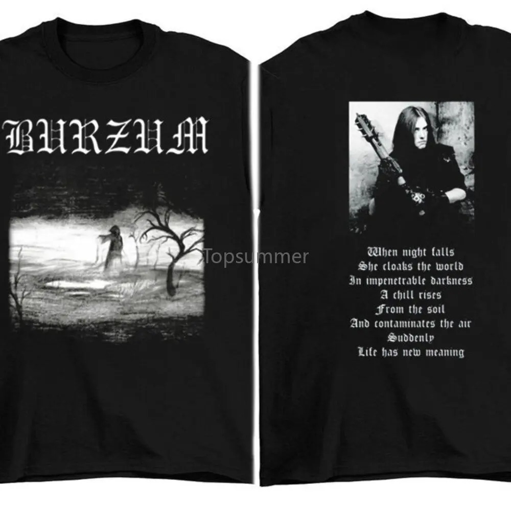 Top Trends: Vintage Burzum T Shirt Vtg Style Burzum Aske T Shirt 90S Black Metal T Shirt Vtg Metal Burzum T Shirt Black Metal Shoppable Styles