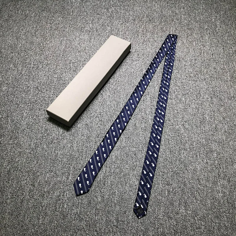 Top Trends: TB THOM Ties For Men Kawaii Little Whale Stripes NavyTies 2022 Korean Design Women's Tie Wedding Accessories Party Gift Necktie Shoppable Styles