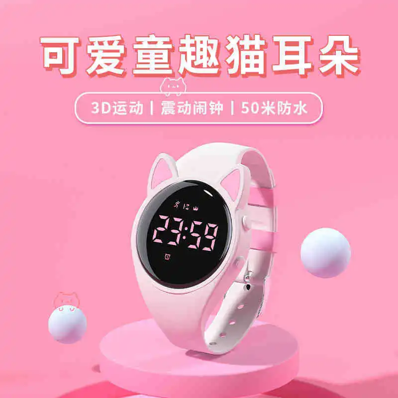 Top Trends: Children's Watch Electronic Kids WristWatch For Boy Girl 50m Swimming Waterproof Student Sports Digital Watch Kids Watch Reloj Shoppable Styles - Image 4