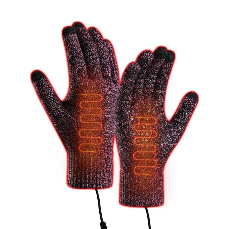 Top Trends: USB Heating Gloves Screen Touch Heating Gloves For Fishing Winter Essential For Backpacking Mountaineering Riding Camping Shoppable Styles