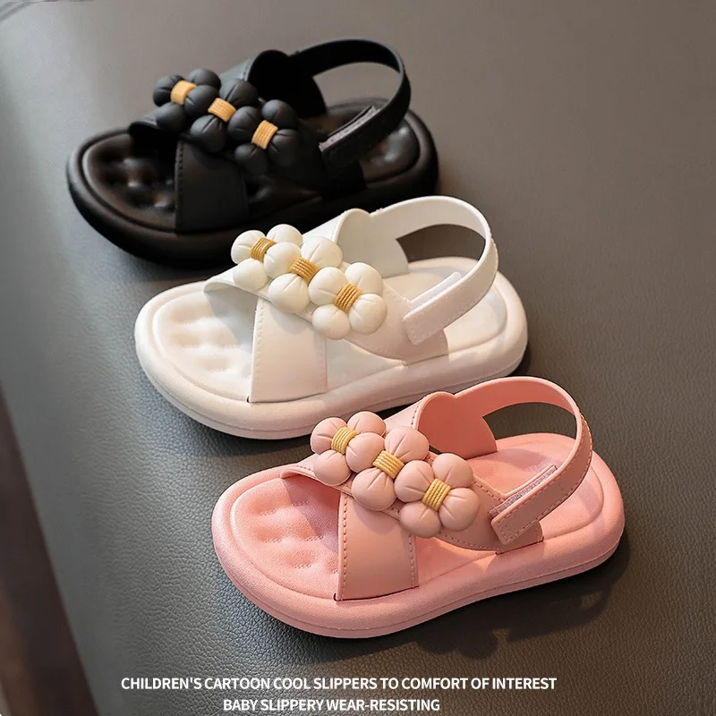 Top Trends: New Girl Sandals Toddler Sandals Summer Fashion Kids Baby Girls Big Pearl Princess Sandals For Little Big Girl's Shoes 2-9 Years Shoppable Styles - Image 4