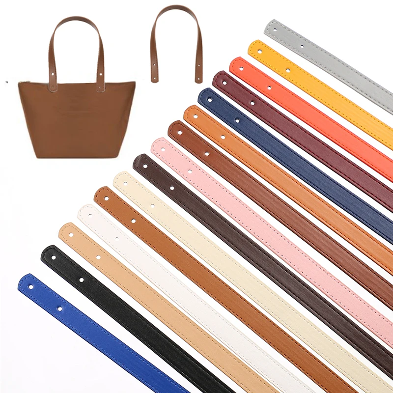 Top Trends: 2 Pcs Bag Belt Lady Shoulder Bags Handle Detachable Pu Leather Handles Replacement Handbag Handle Strap Band Purse Strap Shoppable Styles