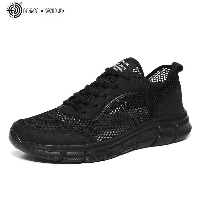 Top Trends: Men Casual Shoes Sneakers Fashion Light Breathable Summer Sandals Outdoor Beach Vacation Mesh Shoes Zapatos De Hombre Men Shoes Shoppable Styles