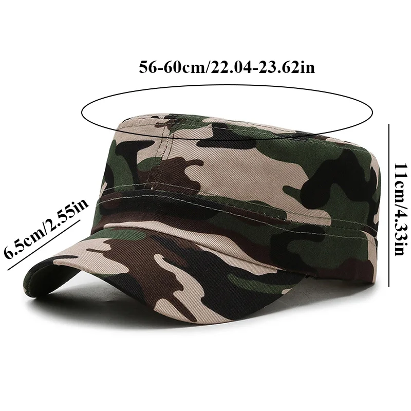 Top Trends: Camouflage Baseball Cap Summer Flat Caps Classical Soldier Cap Army Hat Mens Outdoor Sport Caps Tactical Military Adult Caps Shoppable Styles - Image 2