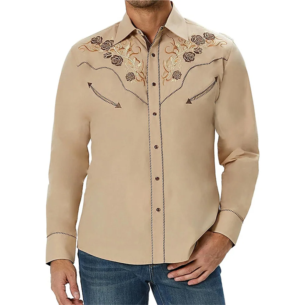 Top Trends: Men's Western Shirt Pattern Printing Snake Pattern 3D Printing Outdoor Street Long Sleeve Button Fashion Designer Clothing 2023 Shoppable Styles - Image 5