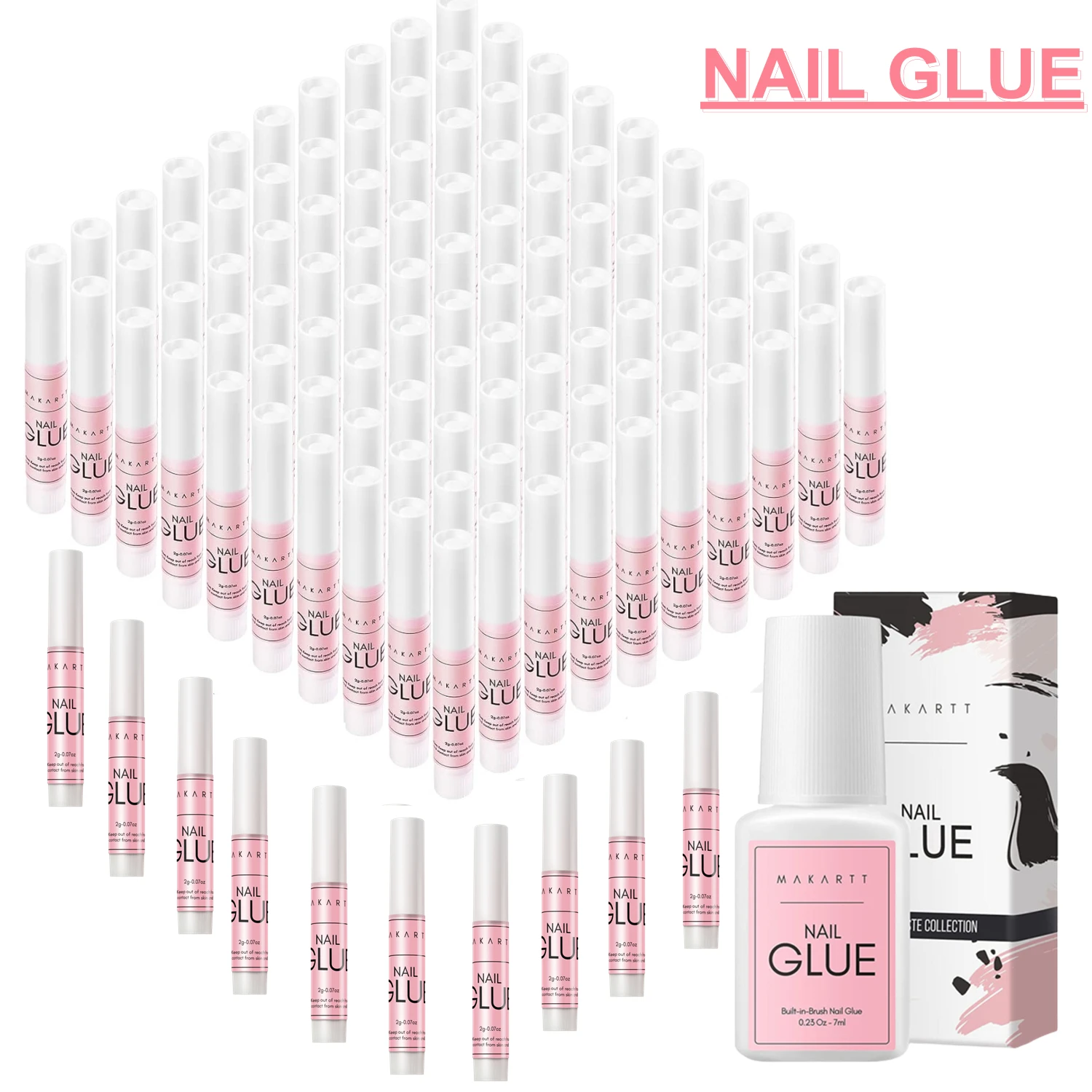 Top Trends: Makartt Super Strong Nail Glue For Acrylic Nails Press On Nails Professional Nail Bond Nail Tips Glue For Stick On Nails Shoppable Styles