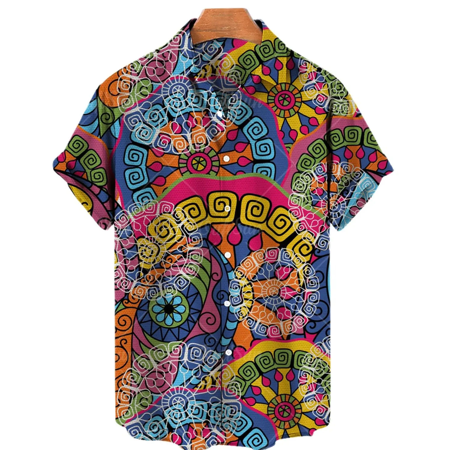 Top Trends: 2022 New Fashion Hawaiian Men's Shirt 3D Print Pattern Short Sleeve Unisex Loose Beach Vacation Casual Short Sleeve Shirt Shoppable Styles