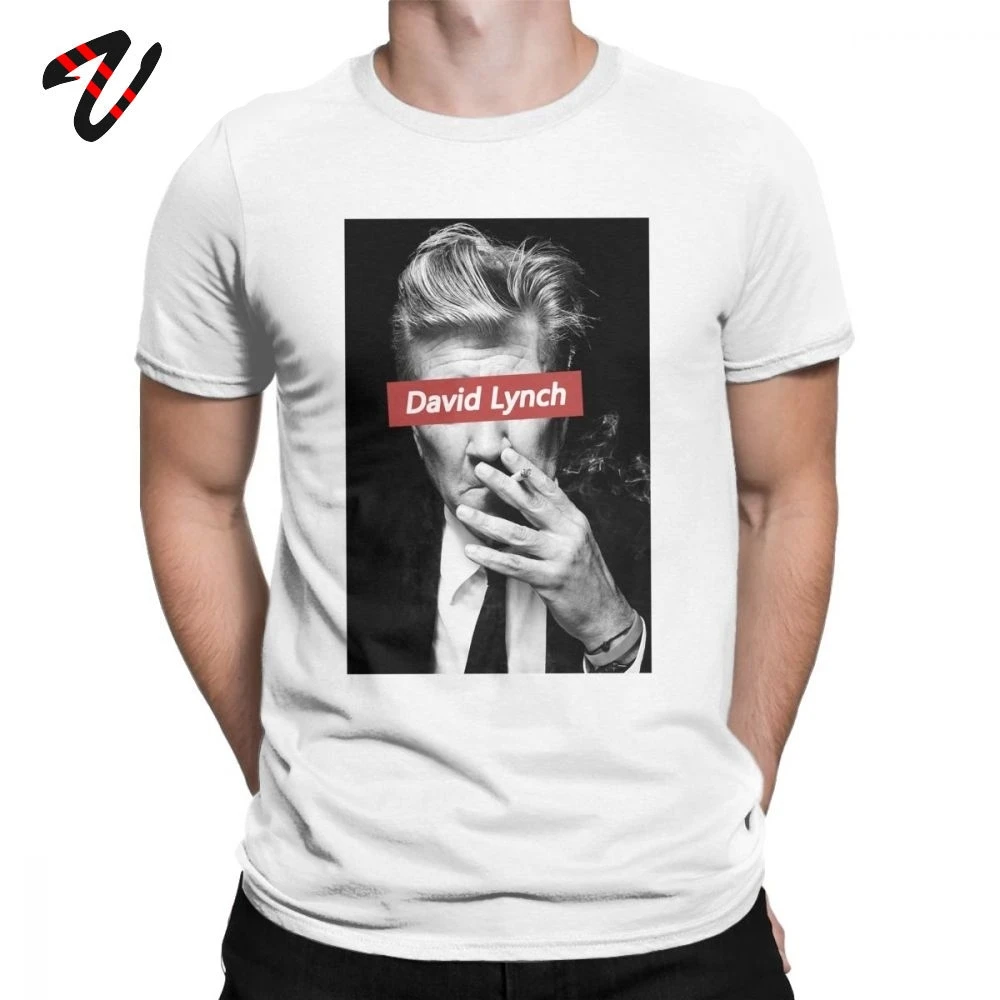 Top Trends: David Lynch Tshirt 80s Men's T Shirts Newest Twin Peaks Cotton Short Sleeve Tee Shirt Movie Tops Plus Size Birthday Gift T-Shirt Shoppable Styles