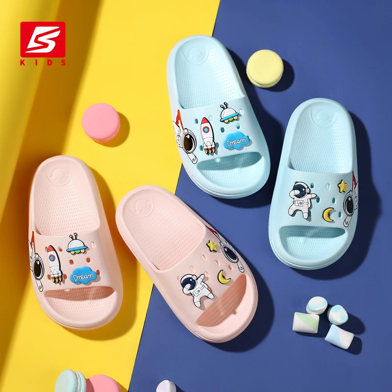 Top Trends: 2023 NEW Baasploa Children Slippers Boys Girls Slipper Anti-slip Child Beach Shoes Baby Home Sandals Kids Cartoons Flip Flops Shoppable Styles - Image 5