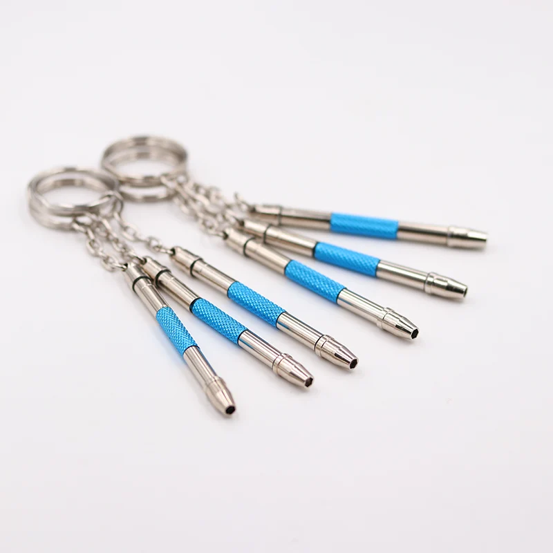 Top Trends: 2Pcs Mini Glasses Screwdriver Keychain Set 5-in-1 Function Screwdriver Eyeglass Repair Kit For Glasses, Sunglasses Shoppable Styles - Image 4