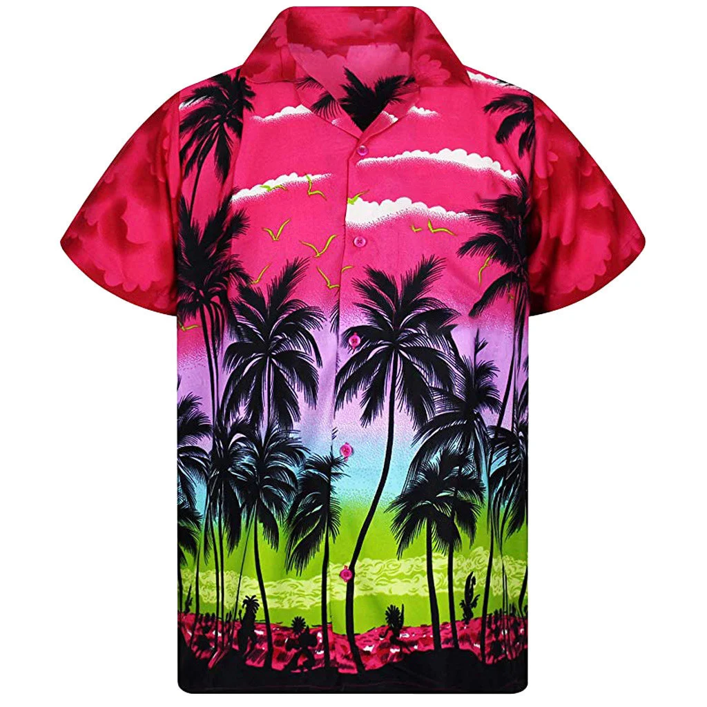 Top Trends: Mens Designer Clothes 3D Printing Shirt Oversized Summer 2023 Travel Hawaii Beach Hawaiian Harajuku Floral Camisa Masculino Shoppable Styles - Image 2