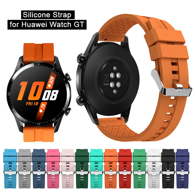 Top Trends: Sport Silicone Strap For Huawei Watch GT4 GT3 Pro Bracelet For GT2 46mm Smartwatch Replacement Band For Honor Magic 2 Watchband Shoppable Styles