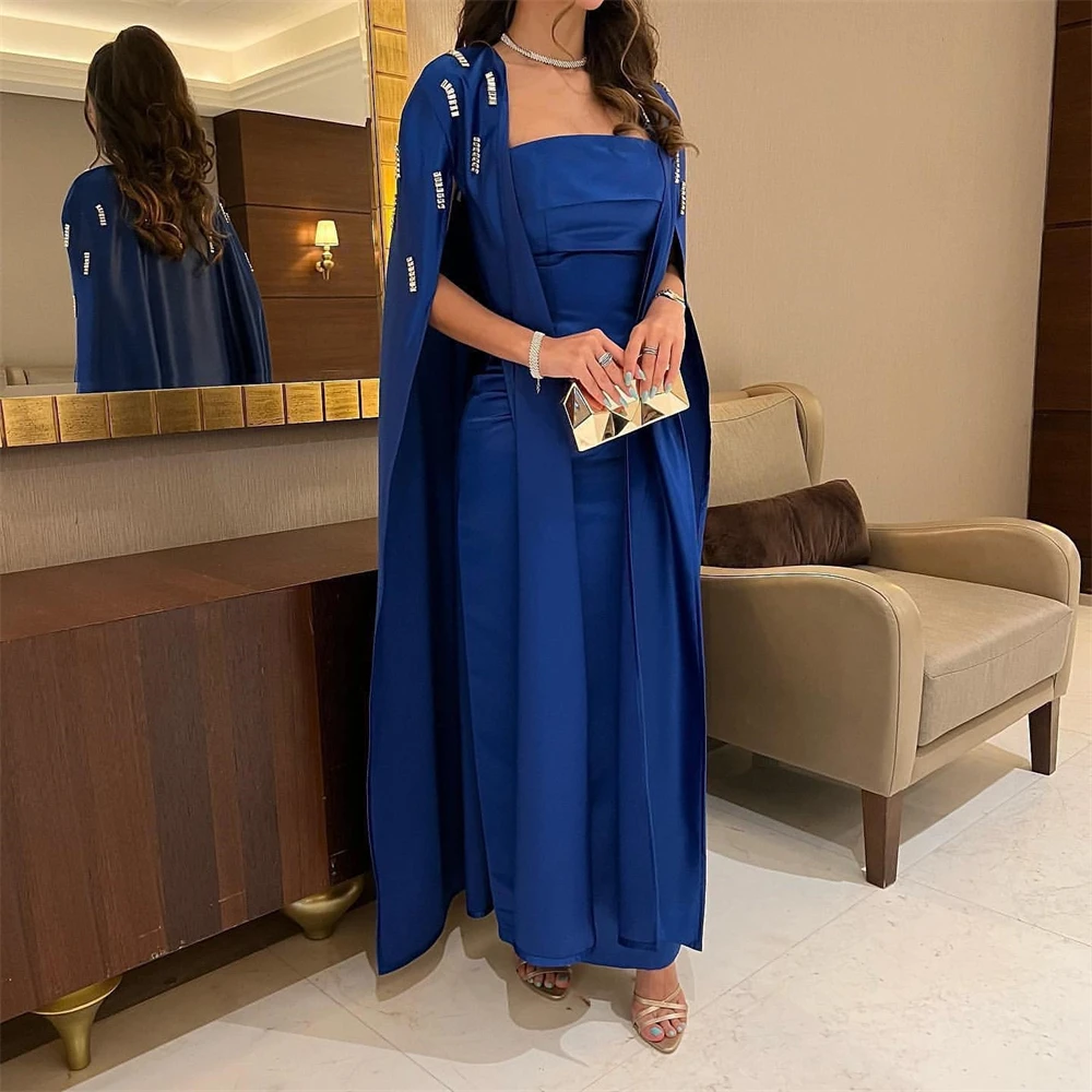 Top Trends: Prom Dress فستان سهرة نسائي Boat Neck Two-piece Satin Formal Women YipeishaOccasion Evening Gown Islamic فساتين مناسبة حسب الطلب Shoppable Styles