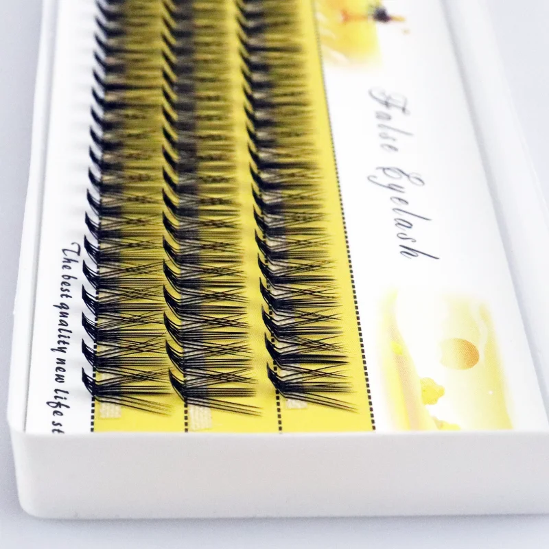 Top Trends: New 20D L Curl Eyelash Cluster 3D Russia Natural Individual Eyelashes 1 Box / 60 Bunches Mink Lashes Extension Makeup Wholesale Shoppable Styles - Image 4