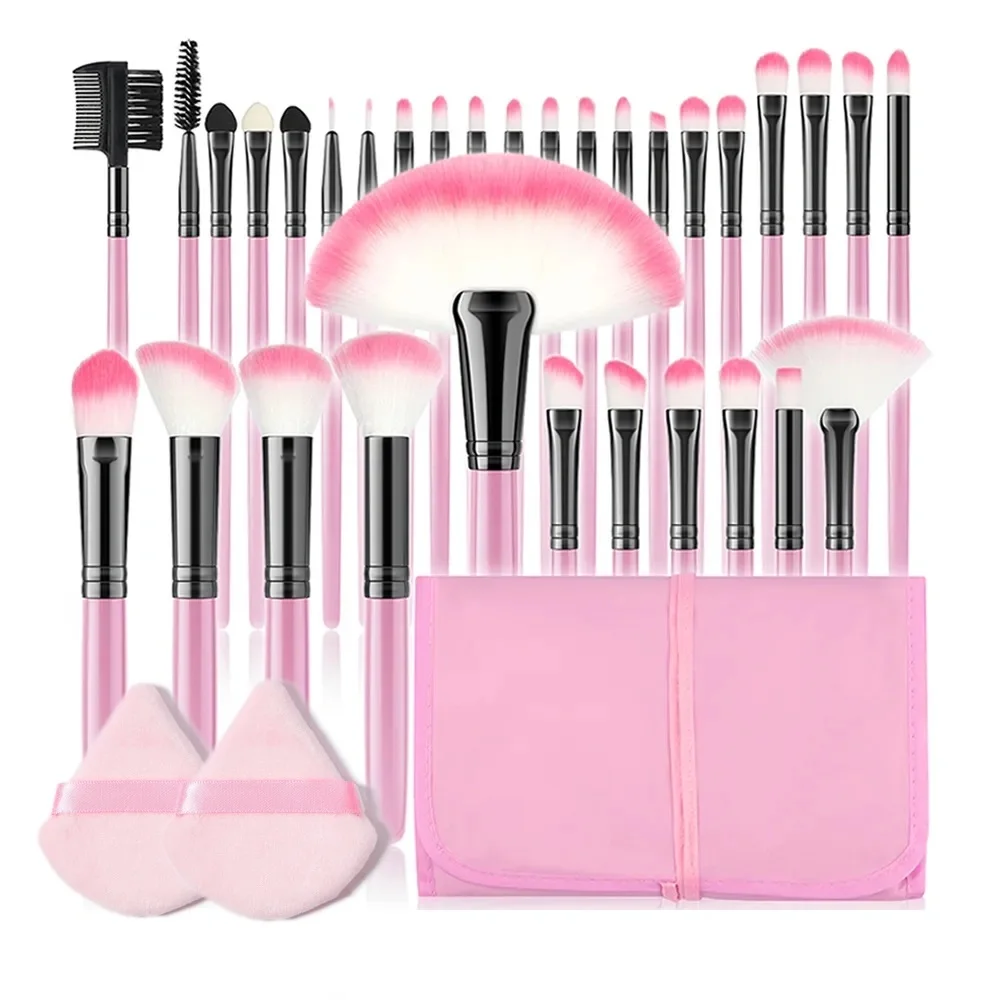 Top Trends: NEW 10-32PCS Makeup Brushes Set Soft Fluffy Powder Foundation Contour Blush Concealer Eyeshadow Blending Makeup Kit Beauty Tools Shoppable Styles