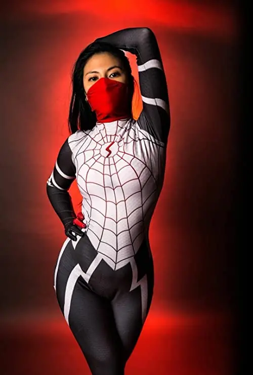 Top Trends: Women Cindy Moon Silk Cosplay Costume Adults Kids Girls Women Superhero Zentai Halloween Bodysuit Party Jumpsuit Shoppable Styles