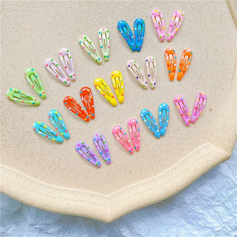 Top Trends: 10pcs 3cm Mini Hair Clips Baby Girls Small BB Clip Children Hairpins Kids Hair Accessories Shoppable Styles