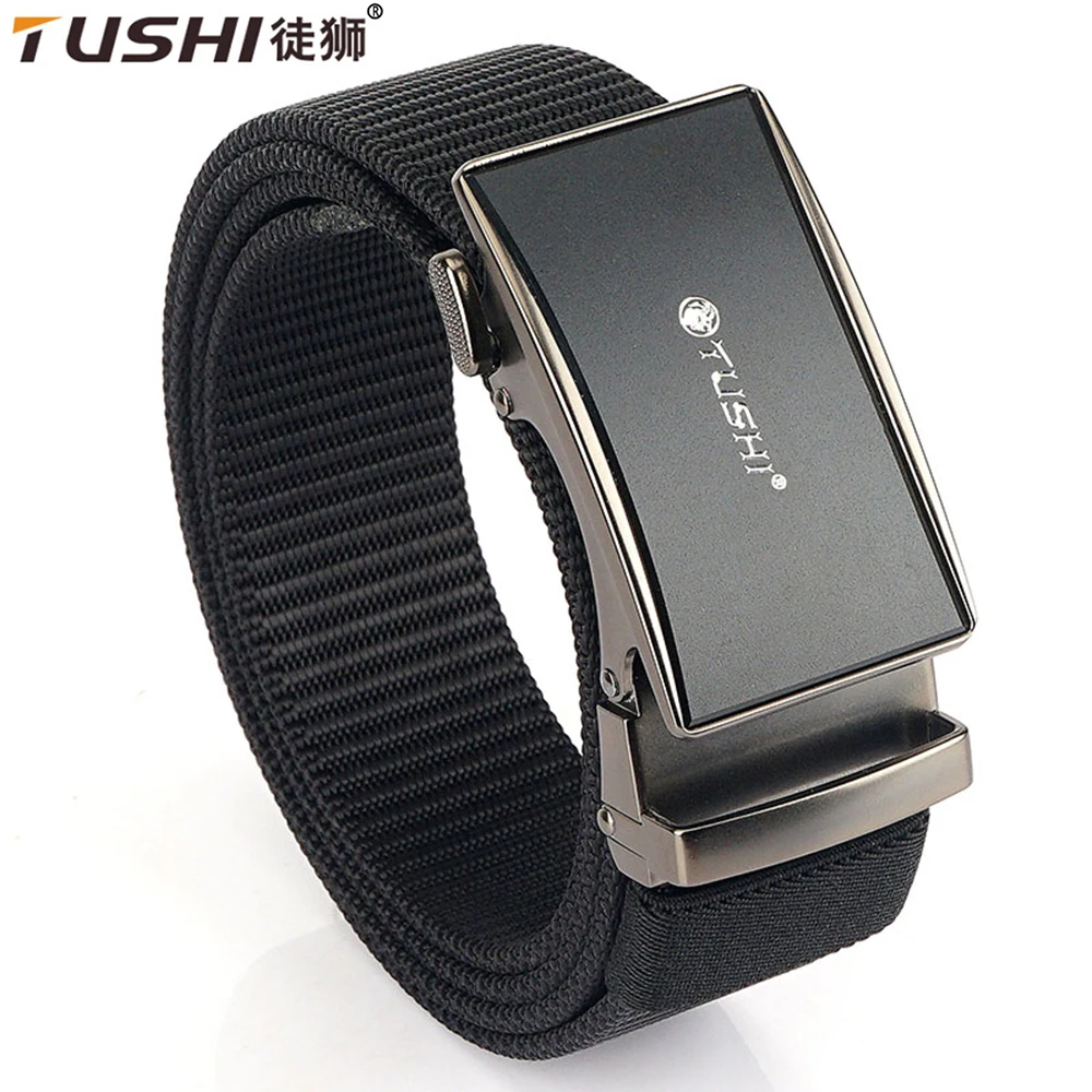 Top Trends: TUSHI Men Belt Outdoor Hunting Tactical Belt Multi-Function Automatic Buckle Nylon Belt High Quality Marine Corps Canvas Belt Shoppable Styles