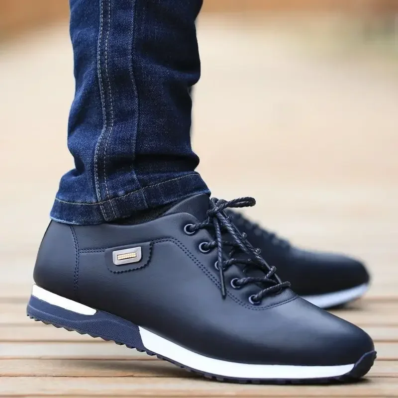 Top Trends: Business Men's Leather Shoes Trendy Sneakers Male Outdoor Breathable Hiking Shoes For Men Summer 2023 New Loafers Men's Shoes Shoppable Styles