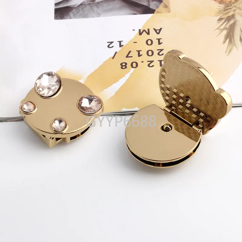 Top Trends: 2-20Sets Metal Press Locks Bags For Women Handbag Purse Bags Shoulder Snap Clasp Twist Push Lock Buckle DIY Hardware Accessories Shoppable Styles - Image 6