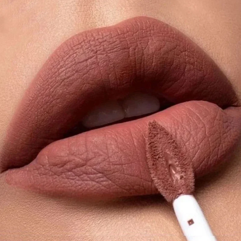 Top Trends: Matte Liquid Lipstick Waterproof Long Lasting Velvet Mate Nude Brown Red Lip Gloss Lint Tube Makeup Cosmetic Lipsticks Lipgloss Shoppable Styles