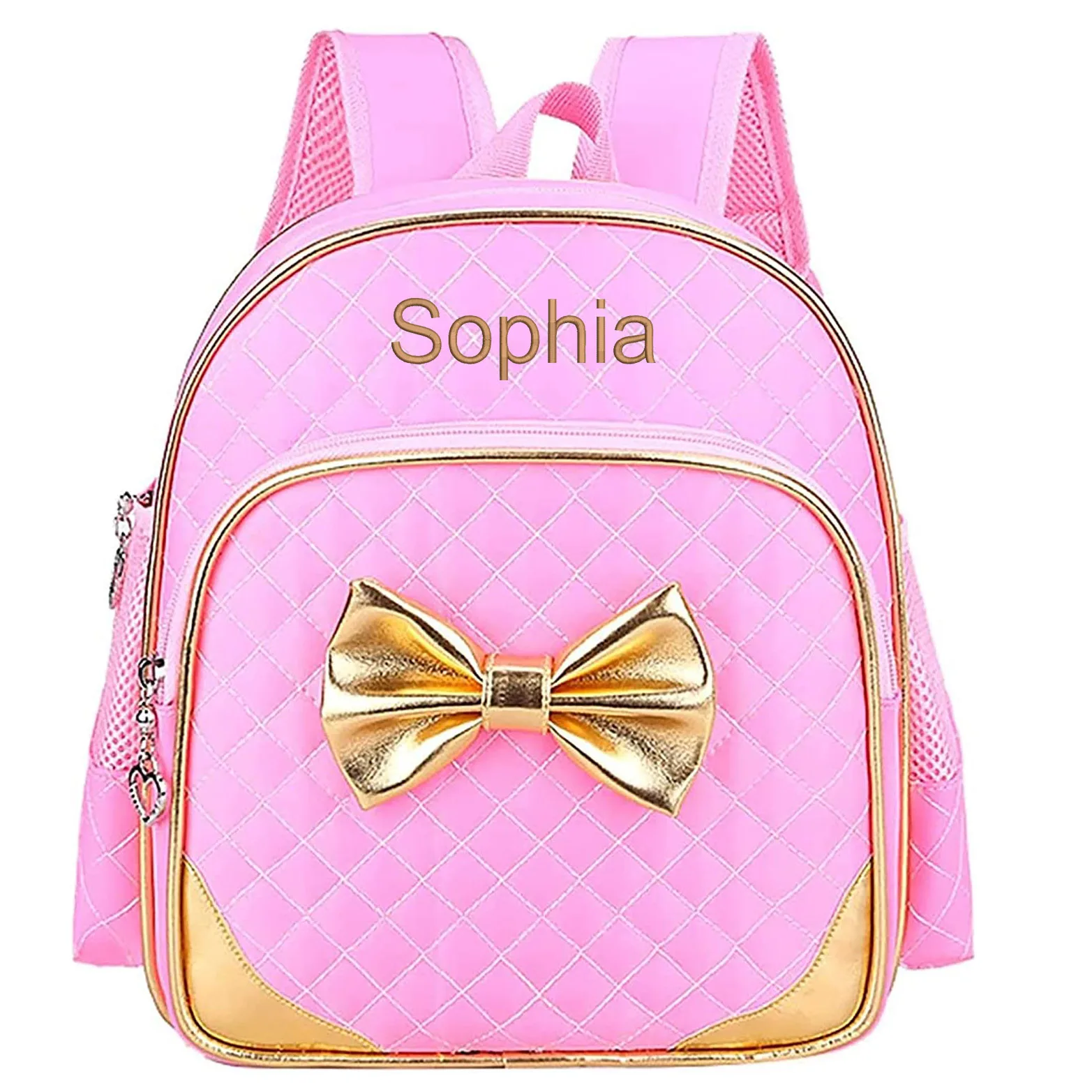 Top Trends: Personalised Embroidery Toddler Preschool Bag Custom Your Text Kindergarten Kids Backpack For Little Girls 11 Inches Shoppable Styles