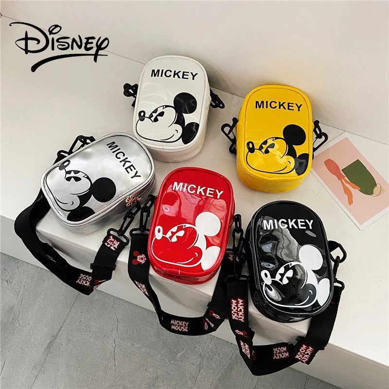 Top Trends: Disney Kids Shoulder Bag Mickey Fashion Coin Purse Girls Bag Designer Luxury Wallet Mens Womens Purse Wholesale With Chain PU Shoppable Styles