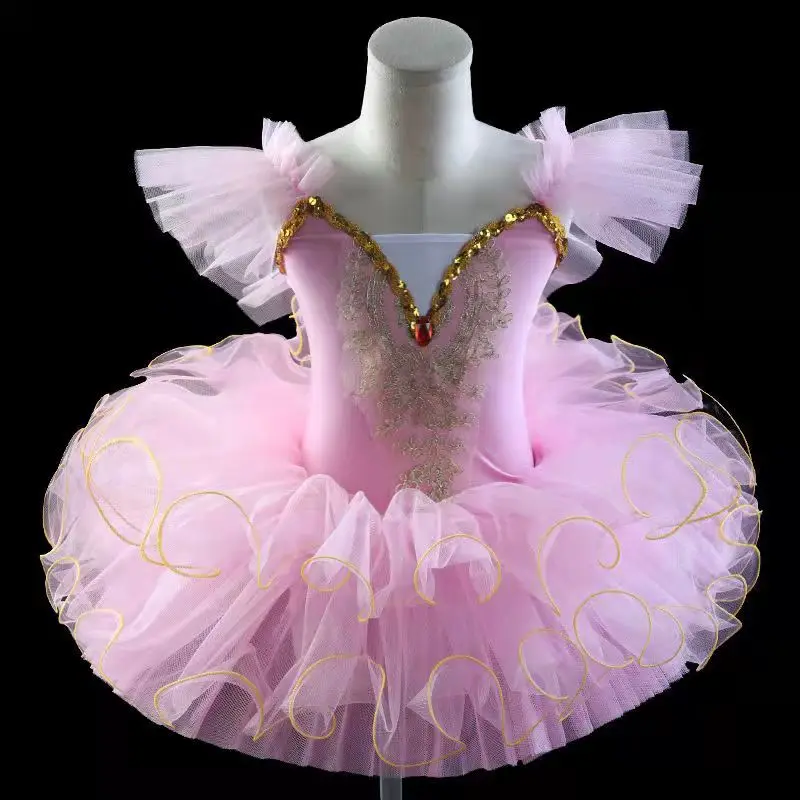 Top Trends: Professional Ballet Tutu Girls Blue Pink Platter Pancake Tutu Ballerina Party Dress Adult Women Child Kids Ballet Dance Costume Shoppable Styles