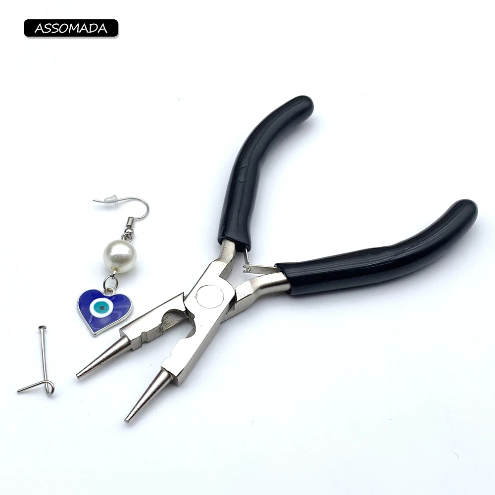 Top Trends: Nickel Iron Stainless Steel DIY Jewelry Pliers For Wire Wrapping Round Nose Wire Looping Pliers For Jewelry Making Handmade Tool Shoppable Styles