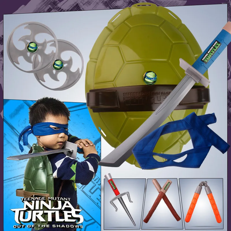 Top Trends: Anime Cosplay Costume Movie Cartoon Teenages Mutants Ninjas Turtles Shell Props For Kids Boy Decoration Fantasy Armor Toys Shoppable Styles