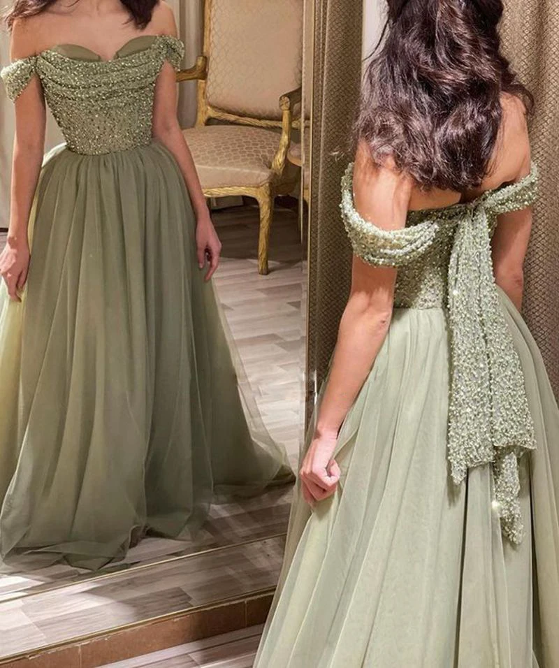 Top Trends: Saudi Arabia Elegant Evening Gowns Sweetheart Sequins Prom Dresses Zipper Back Ruched Tulle Long A Line Evening Party Gowns Shoppable Styles