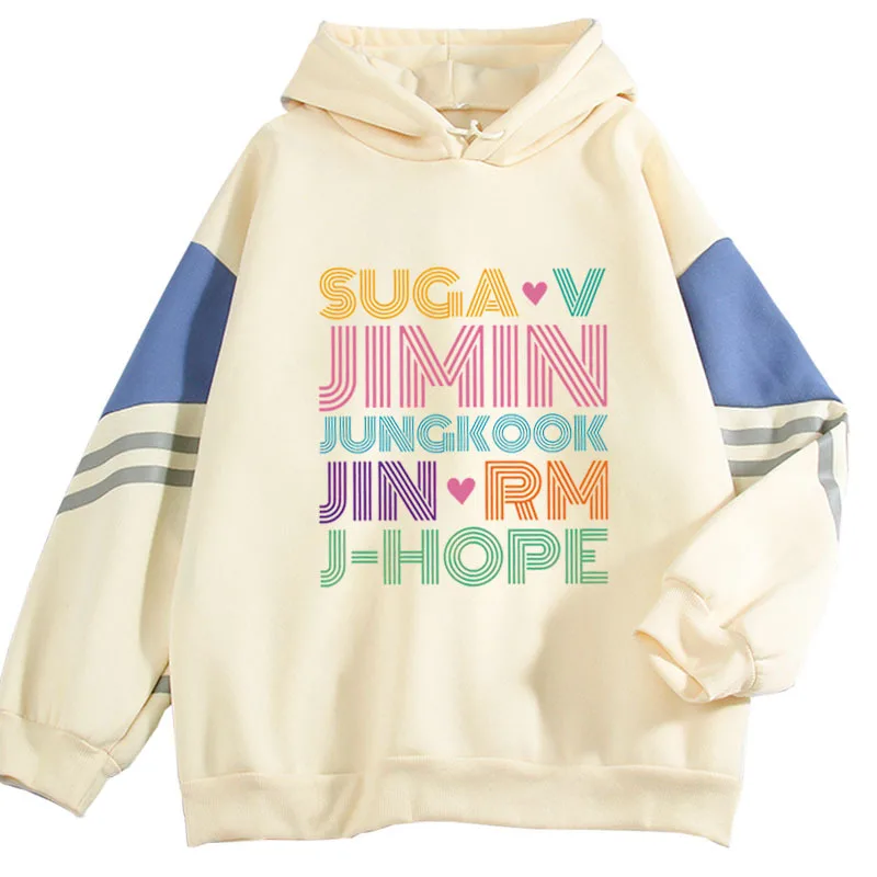 Top Trends: Jimin Jung Kook J-hope Jin Suga V Rm Hoodies Sweatshirts Men / women Fashion Kpop Hoodie Jimin Clothes Shoppable Styles