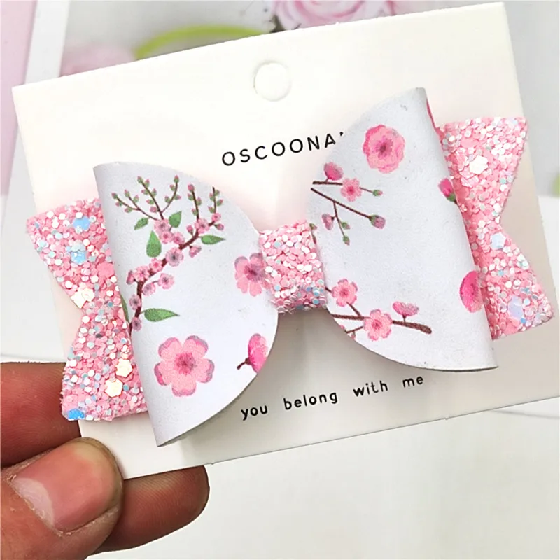 Top Trends: Bow And Flash Barrette Hairpins Summer Baby Clip Tiaras Pinches For Hair Girl Hair Accessories Items Women Shoppable Styles