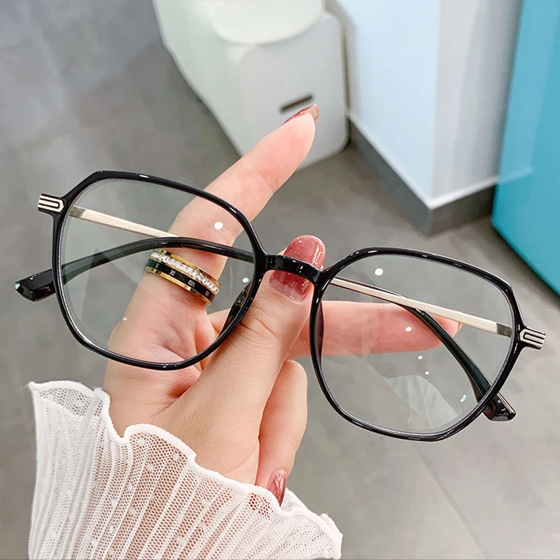 Top Trends: New Prescription Glasses Frame Women Eyewear Full Rim TR-90 Plastic Flexible Eyeglasses New Hot Rx-able Woman Female Spectacles Shoppable Styles