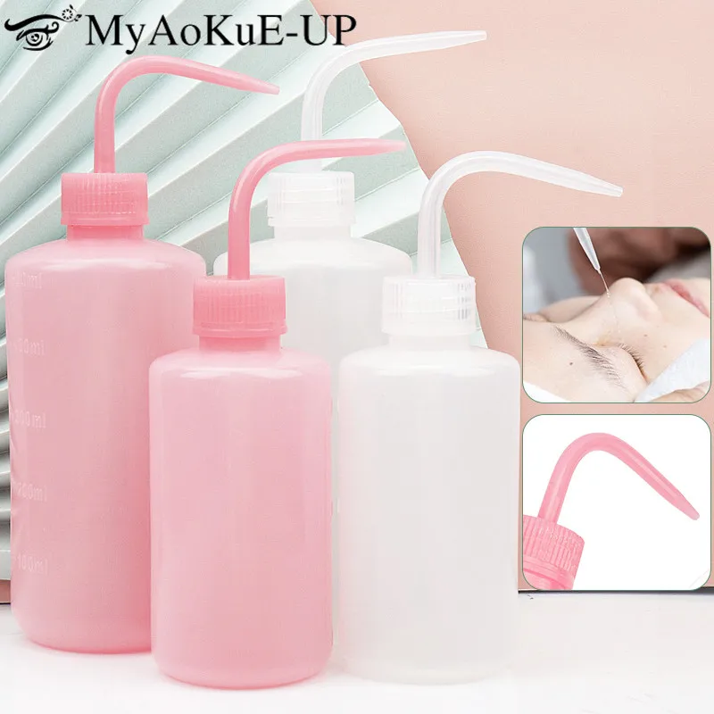 Top Trends: 250 / 500ml Eyelash Extension Clean Washing Bottle Clear Plastic Blow Wash Bottle Tattoo Wash Squeezy Laboratory Measuring Bottle Shoppable Styles