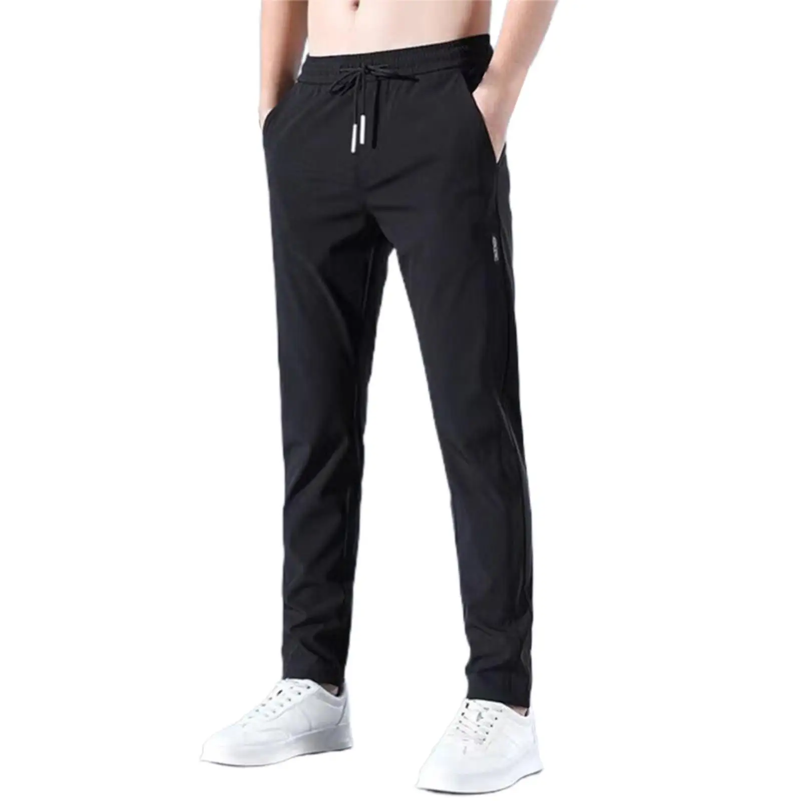 Top Trends: Men&#039;s Casual Pants Fast Dry Sports Stretch Gym Pants Ice Cool Breathable Pants Running Jogger Drawstring Sweatpants With Pockets Shoppable Styles