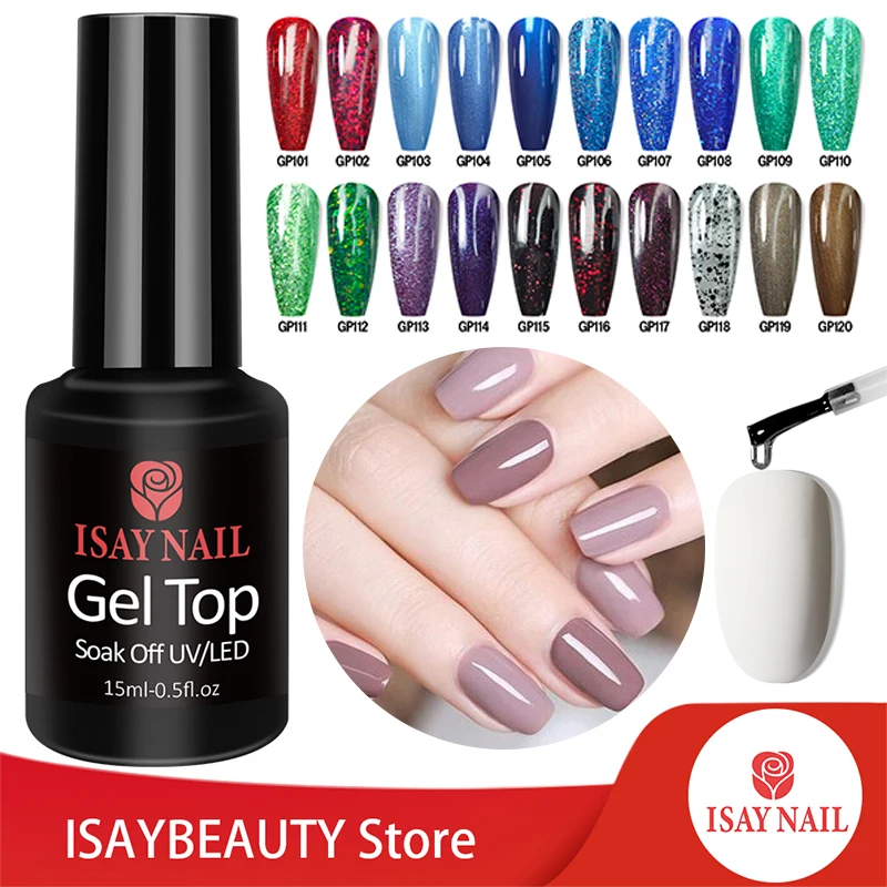 Top Trends: ISAYBEAUTY Nail Gel Polish 15ML Gorgeous Color Gel Polish Nail Gel Soak Off UV LED Full Coverage Gel Polish Nail Lacquer Varnish Shoppable Styles