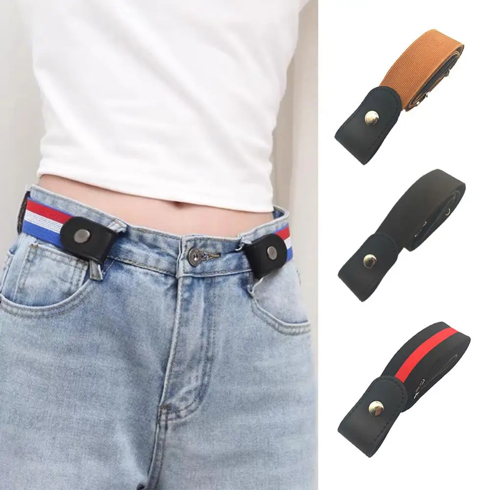 Top Trends: Buckle-Free Belt For Jean Pants Dresses No Buckle Stretch Elastic Waist Belt Women Men Fashion Casual Elastic Invisible Belt Shoppable Styles