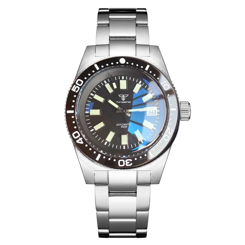 Top Trends: 41mm 62MAS Tandorio Automatic 300m Diving Black / Grey / Blue Dial Men Watch AR Domed Sapphire Glass Luminous NH35A PT5000 Movement Shoppable Styles