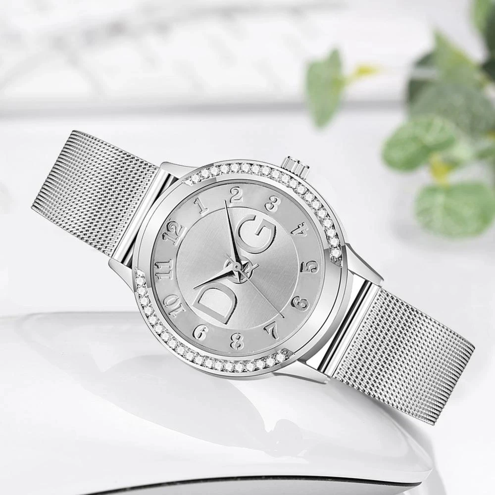 Top Trends: 2024 Watches Women Classic DQG Luxury Ladies Watches Womens Full Steel Crystal Relogio Feminino Metal Wristwatch Reloj Mujer Shoppable Styles