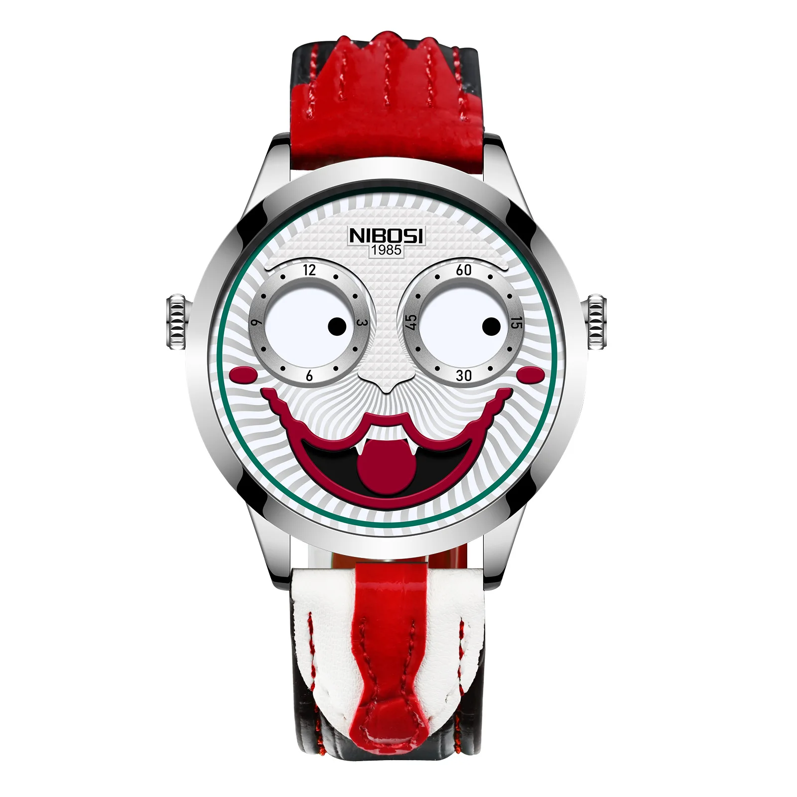 Top Trends: 2023 Funny Joker Watches For Men Top Luxury Brand Waterproof Business Personality Clown Green Male Wrist Watches Reloj Hombre Shoppable Styles - Image 3