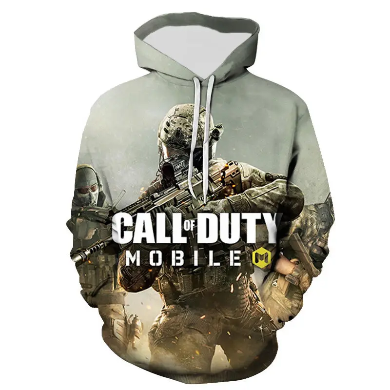 Top Trends: Call Of Duty FPS Shooting Game Hoodies For Men Fashion Trend Harajuku Sweatshirts Autumn Casual Clothing Oversized Hooded Shirt Shoppable Styles