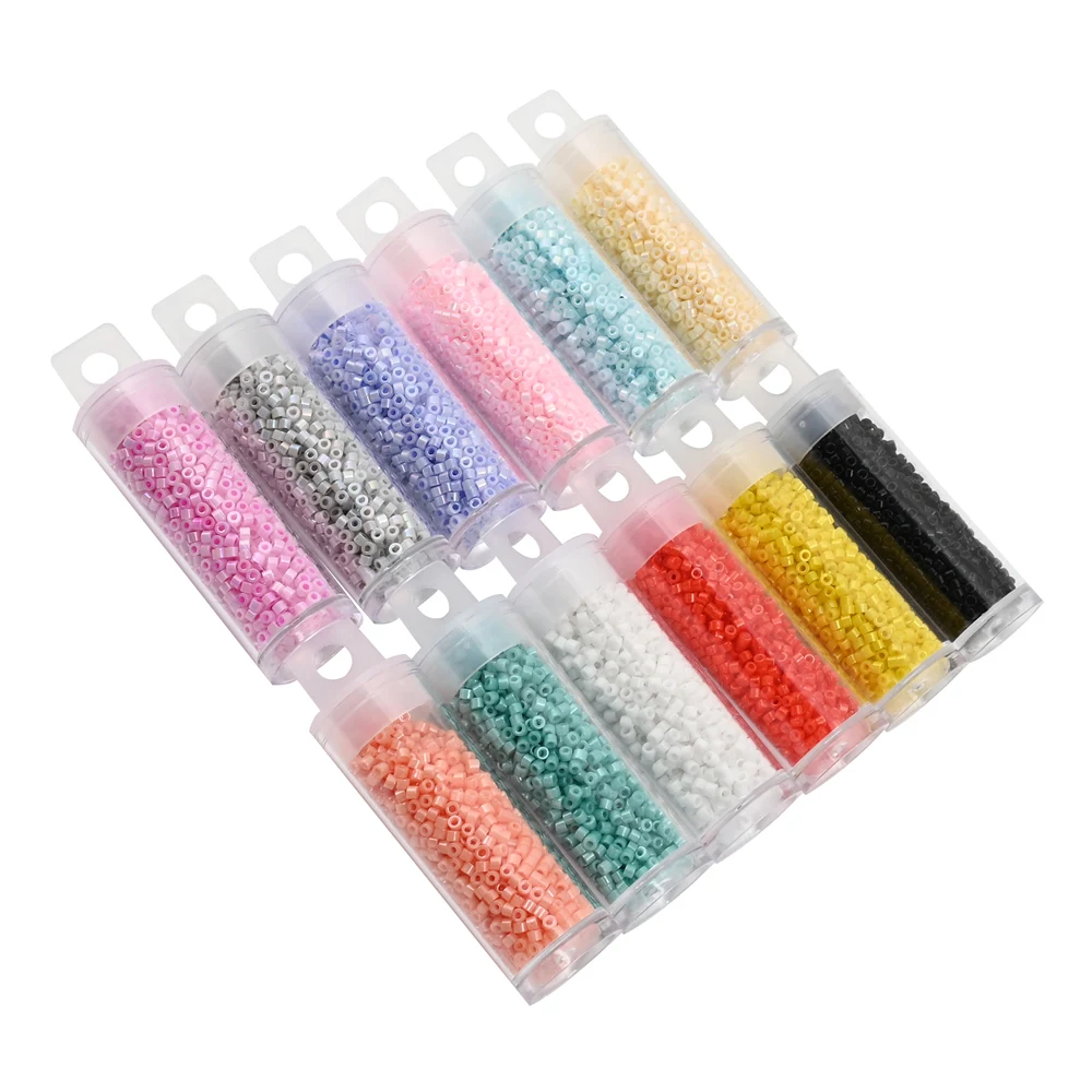 Top Trends: 45Colors Japanese Beads 10 / 0 Uniform 2mm Glass Seed Beads For Needlework DIY Jewelry Sewing Accessories Beads Shoppable Styles