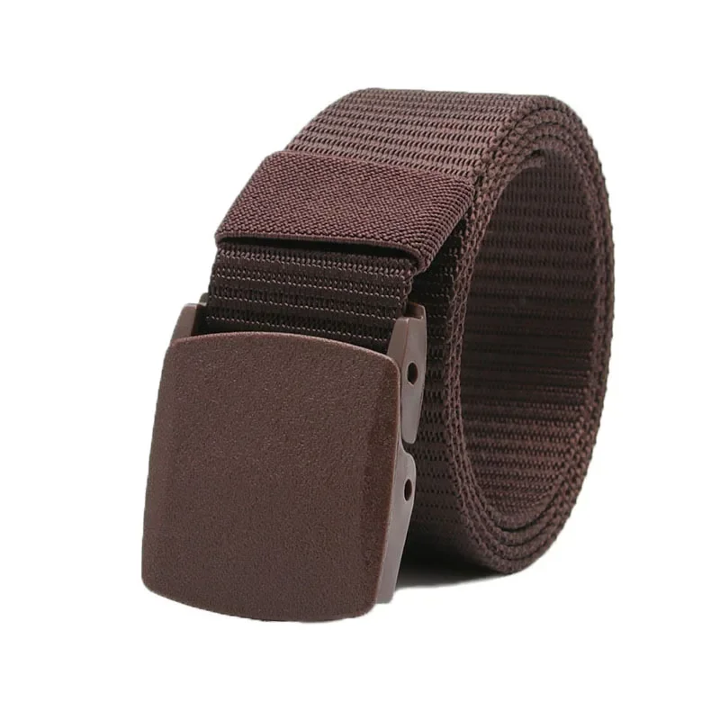 Top Trends: New Children's Belts Plastic Buckle Nylon Boys Children Casual Tactical Belt Kids Waistband Anti Allergy Students Waist Belt Shoppable Styles - Image 4