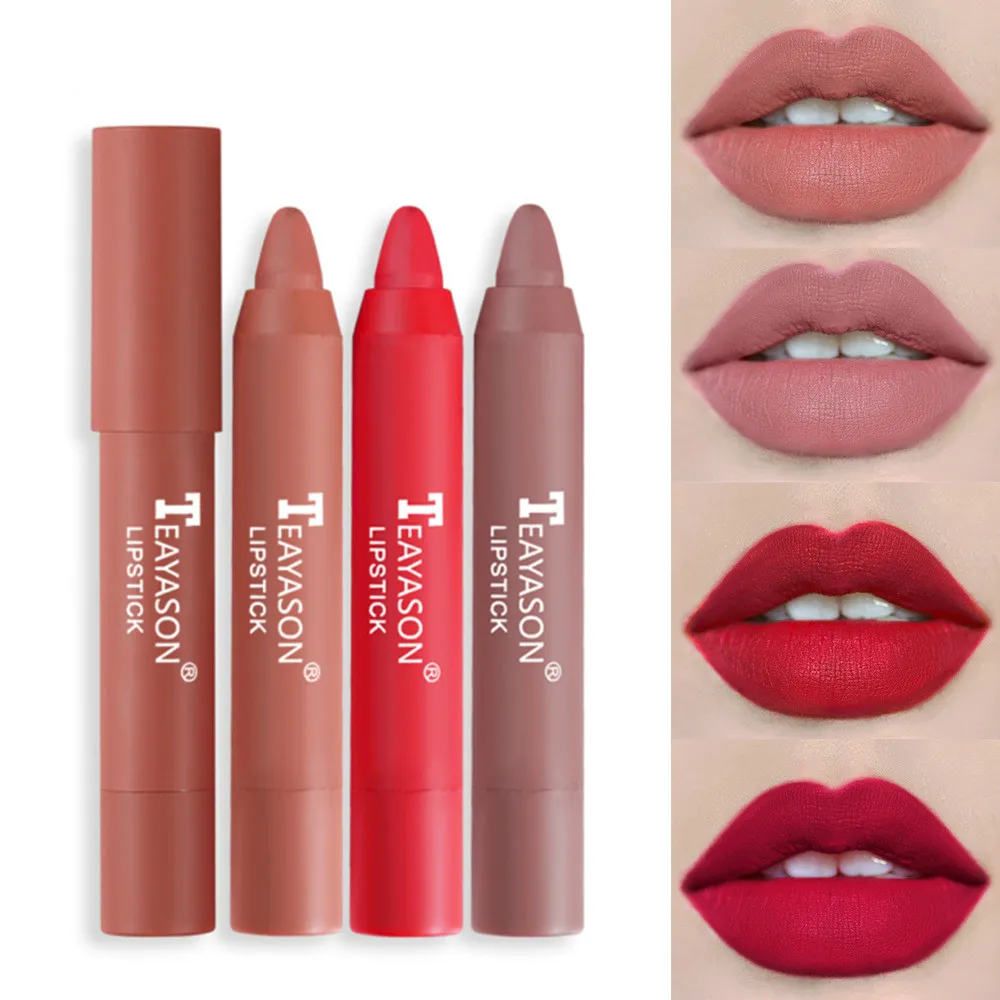 Top Trends: 12 Colors Lipstick Pencil Lip Liner Velvet Matte Waterproof Long Lasting Smudge Proof Lip Pen For Lips Makeup Cosmetic Shoppable Styles