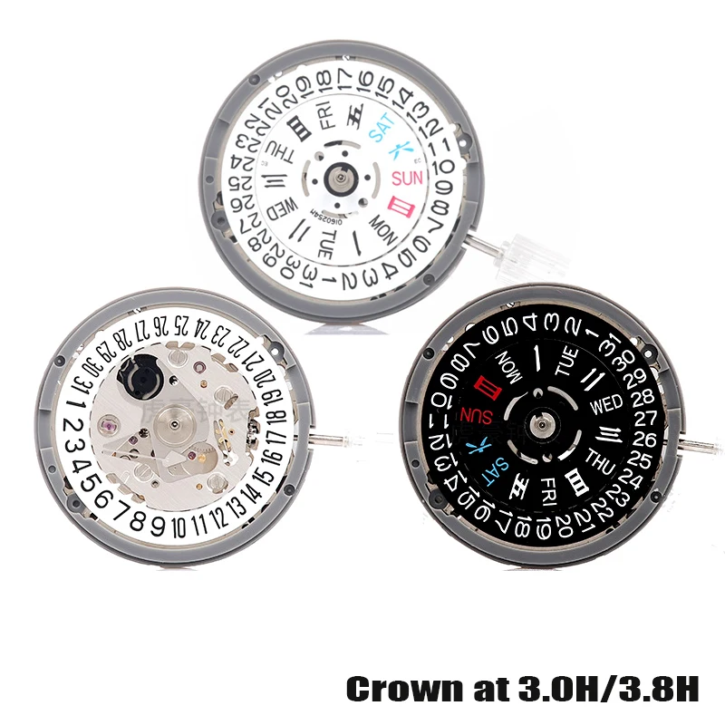 Top Trends: Seiko NH35 NH36 Movement Nh35a Nh36a Automatic Movement Crown At 3.8 3.0 Mechanism For Wrist Watches Movement Spare Parts Shoppable Styles