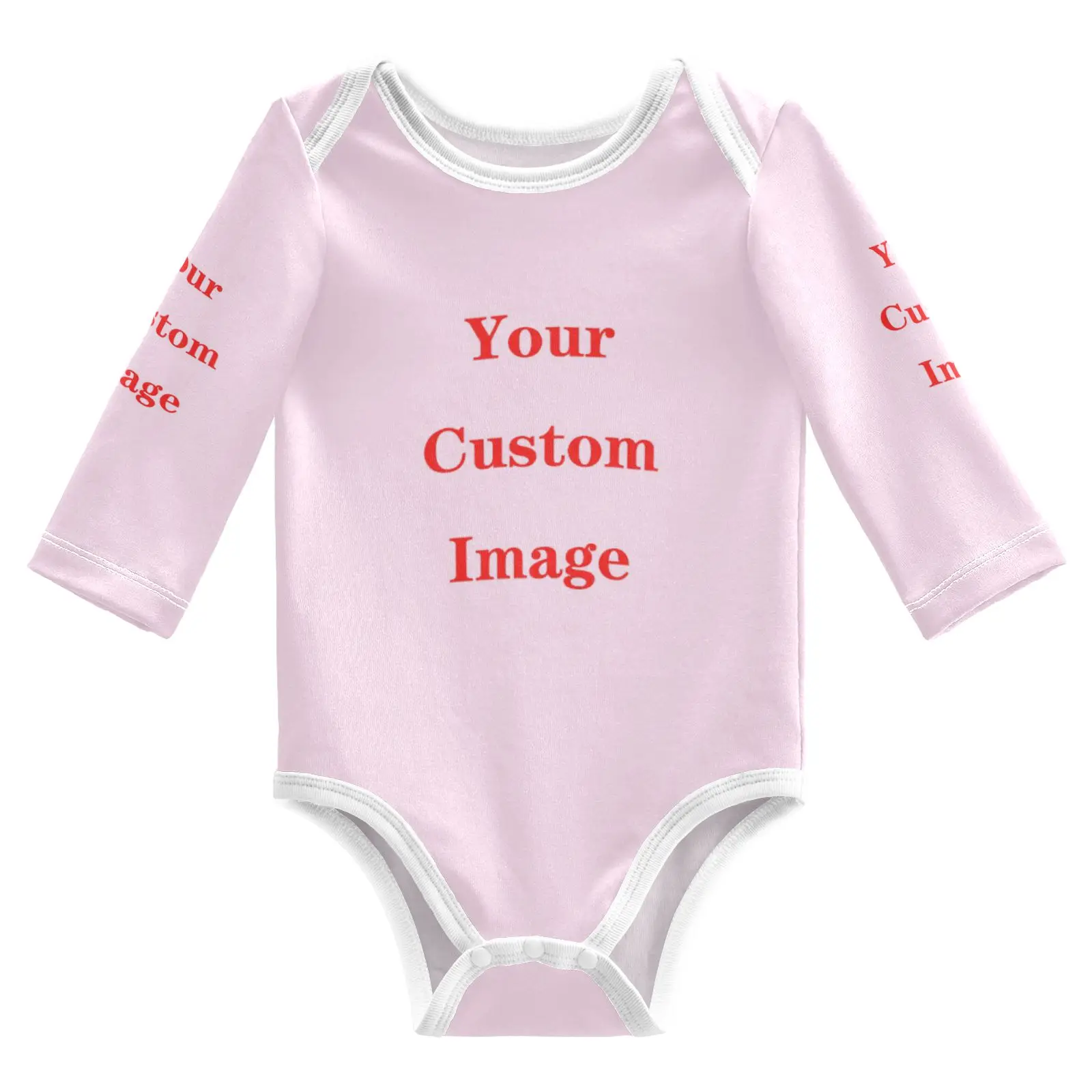 Top Trends: Newborn Bodysuit Baby Babies Bebes Clothes Long Sleeve 100% Cotton Custom Pattern Printing Infant Clothing 0-24 Months Shoppable Styles