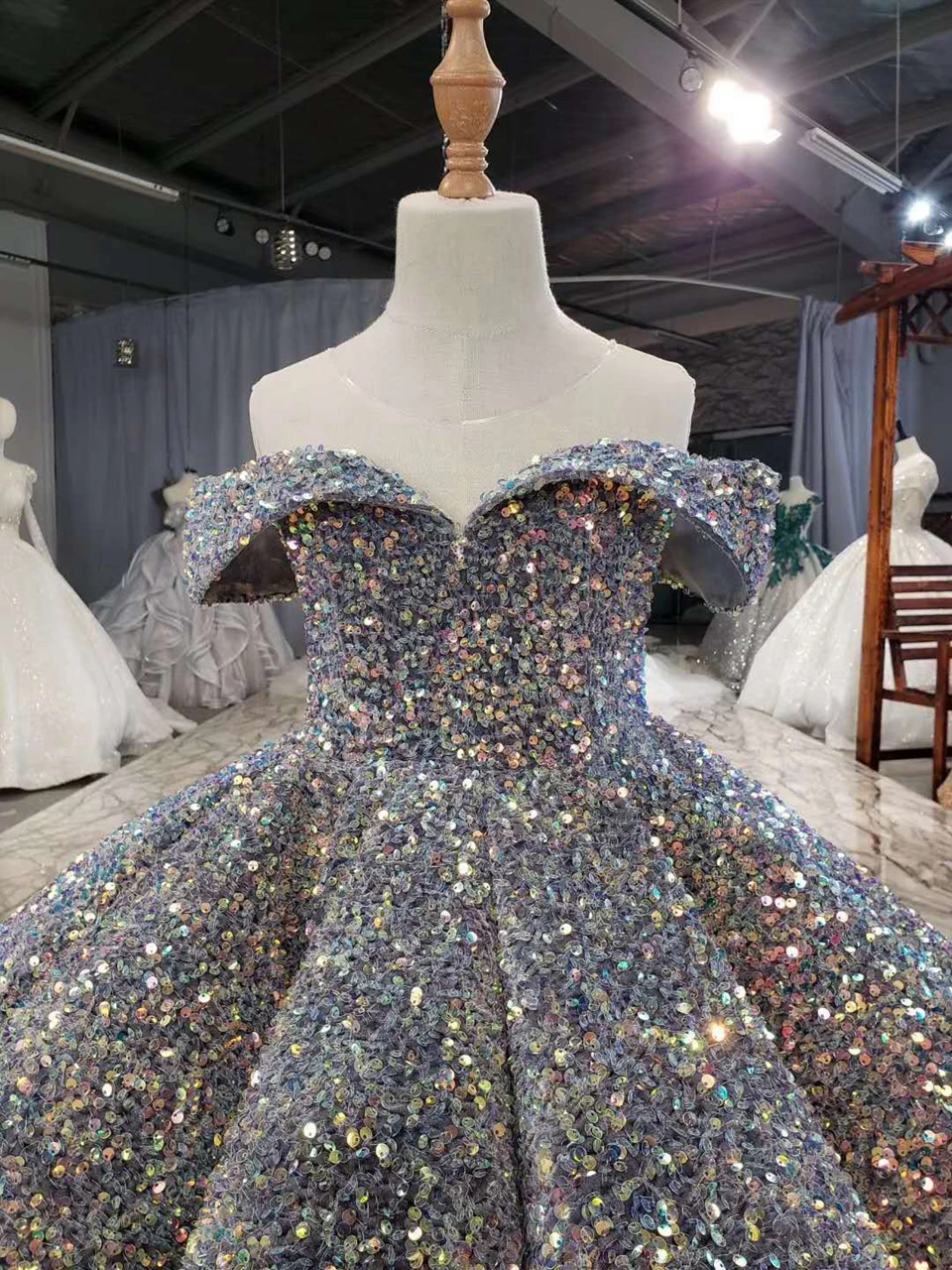 Top Trends: Flower Girl Dresses Ball Gown Sparkle Sequins Beaded For Wedding 2023 Princess Kids Birthday Party Pageant First Communion Gowns Shoppable Styles - Image 3