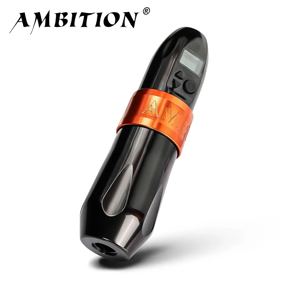 Top Trends: Ambition Boxster Professional Wireless Tattoo Machine Pen Strong Coreless Motor 1950 MAh Lithium Battery For Tattoo Artist Shoppable Styles